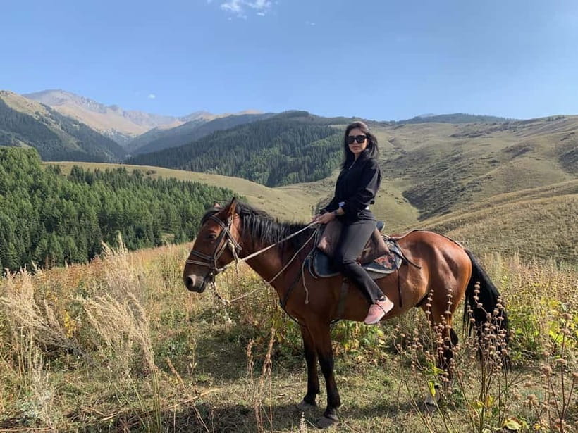 1 Day Chon Kemin tour with Horse Riding - Lunch, bread, and tea after the ride