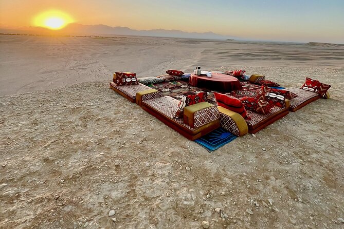 1 Hour horse Ride and Jeep adventure with stargazing -Hurghada - Sunset from the high hill