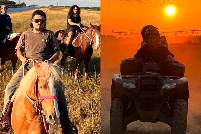 1 hour of ATV + 1 hour horse ride-- free videos and pictures - Key points to know before you book