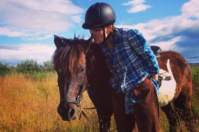 1+ hour Private Horse riding tour from Reykjavík/Mosfellsbær - Riding toward Mt. Úlfarsfell