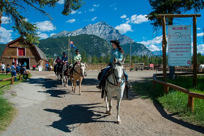 2 Hour Banff Horseback Riding Adventure - Passing Cave and Basin National Historic Site