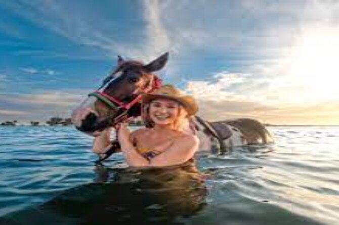 3-Hour Swim with Horses and Romantic Dinner from Hurghada hotels - Pickup From Hurghada Hotels