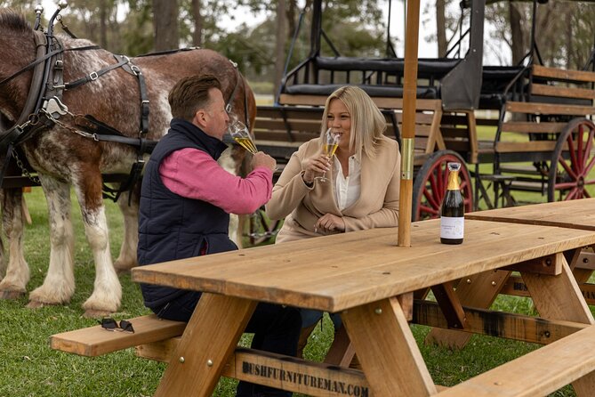 3- Hour Wine and Harvest the Hunter Horse Tour in Pokolbin - The winery stops and what you may taste