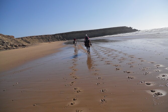 3 Hours Horse Riding with Dinner and Overnight Berber Camp - The beach, dunes, and small fishing village