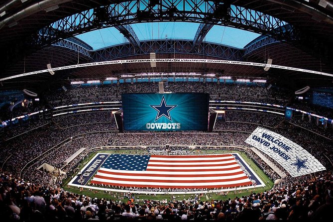 3hr Dallas Cowboys Stadium Small Group Tour with Transportation - Seeing AT&T Stadium from the inside
