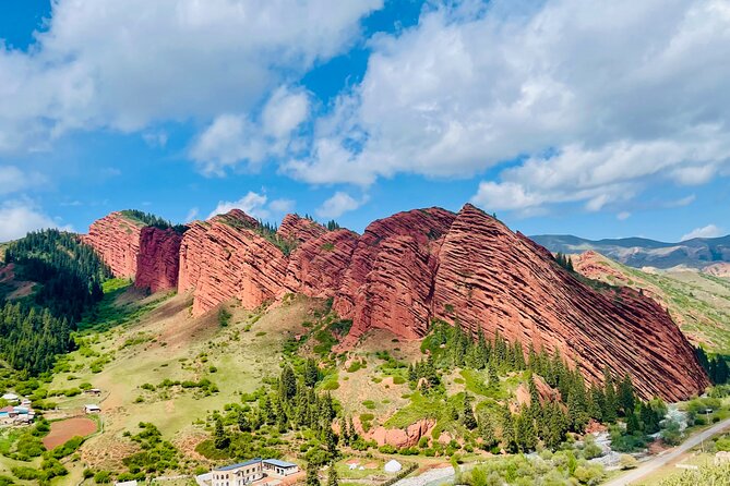 4 Days Issyk Kul & Chon Kemin with Nomadic Stay, Horse riding - Day one: Tokmok, Boom Gorge, and the southern shore of Issyk-Kul