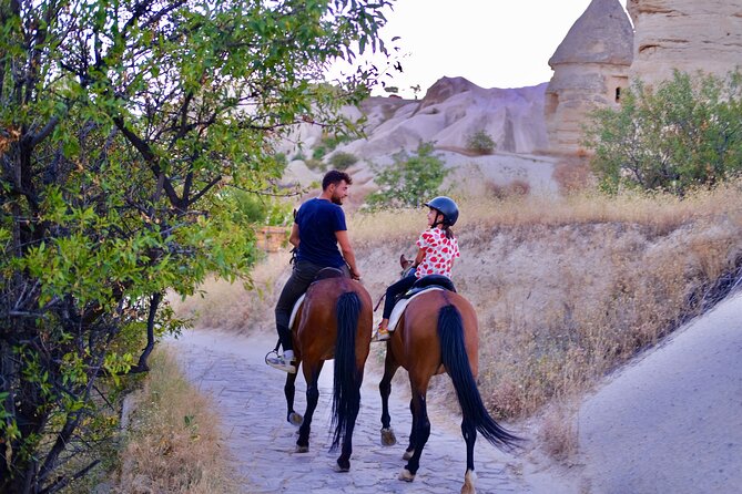Adventure in Cappadocia Horse Riding Sunset ,Daytime - Riding into Cappadocia’s Rose and Red Valleys