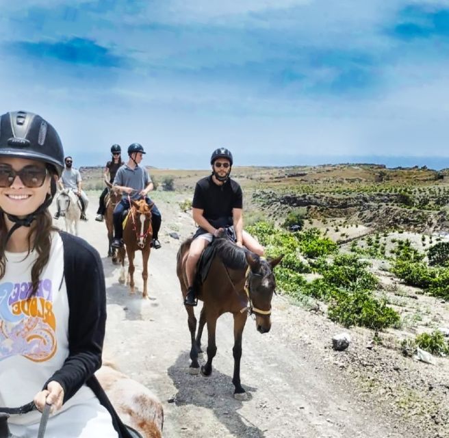 Akrotiri: Guided Horseback Riding Day Trip to a Beach - Vlychada Beach and the best photo stop