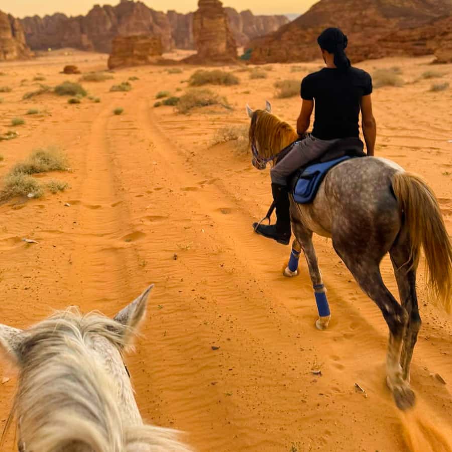 Al-Ula: Guided Horse Riding - How the timing works