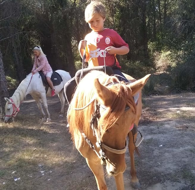 Antalya : Belek , Kundu , Horse Riding - Meeting the horses and getting ready