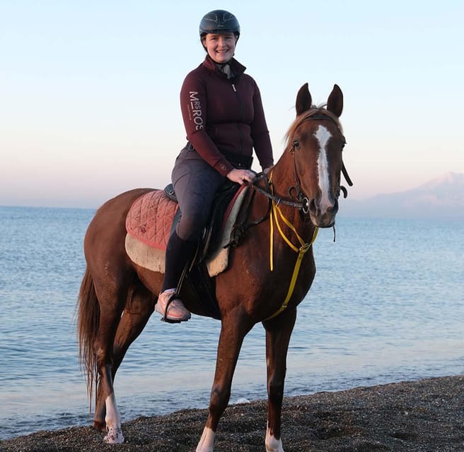 Antalya: Horse Riding on Sea and in the Forest - Sandy open ground and the riverside route