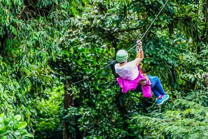 Arenal Canopy and Horseback Riding Adventure - The final cable and the bonus swing