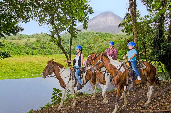 Arenal Volcano River Horseback Riding Tour - Leaving Go Adventure Arenal Park