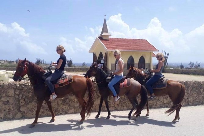 Aruba Horseback Riding Tour to Alto Vista Chapel - What the two-hour route feels like
