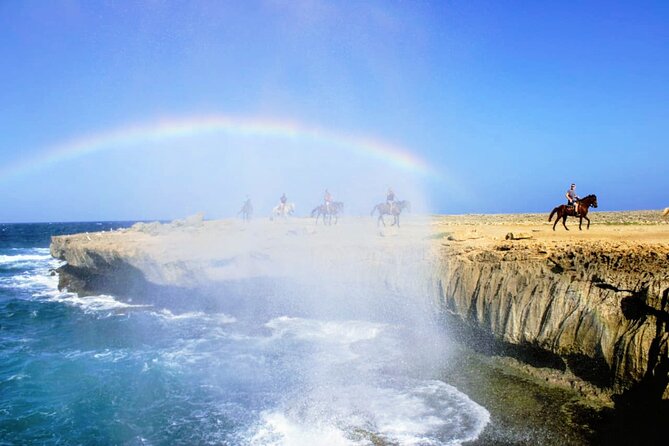 Aruba's Northern Coast Horseback Adventure - Wariruri Bay brings sand, water, and the best photos