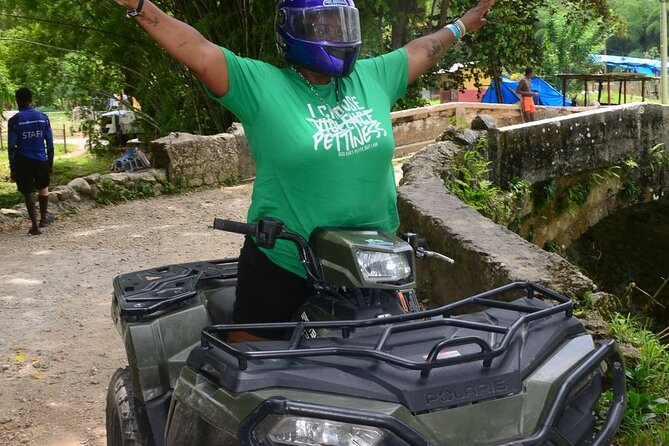 ATV and Horseback Riding Tour with Lunch Stop - ATV trails, countryside views, and spring water