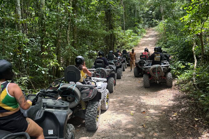 ATV Bamboo Rafting and Horseback Riding in Montego Bay - Starting with pickup from Montego Bay