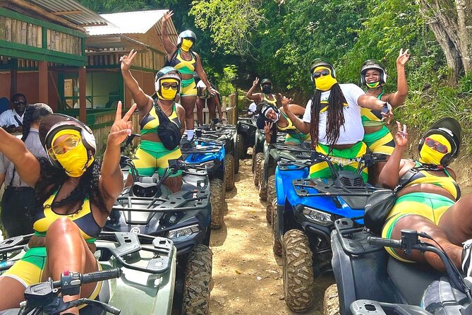 ATV, Bamboo Rafting , Horseback Ride & Blue Hole Falls Ocho Rios - The Long Ride from Montego Bay to Ocho Rios