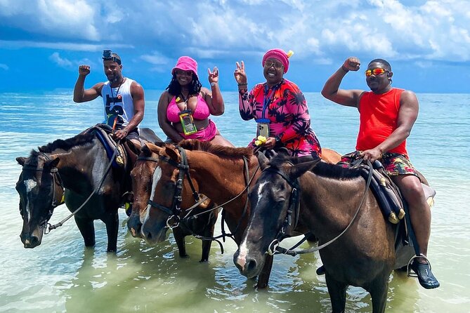 ATV, Bamboo Rafting , Horseback Ride & Blue Hole Falls Ocho Rios - White River Bamboo Rafting Takes the Pace Down