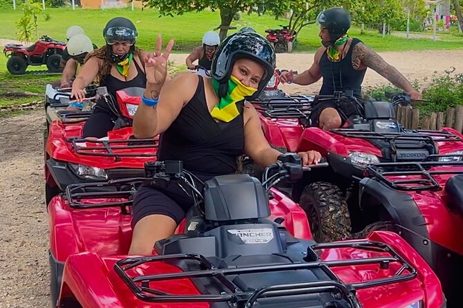 ATV, Bamboo Rafting , Horseback Ride & Blue Hole Falls Ocho Rios - St. Ann’s Bay Horseback Ride Ends in the Sea