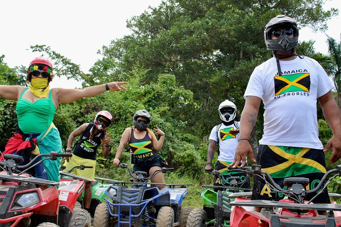 ATV, Bamboo Rafting, Horseback Ride n Swim Guided Tour - Finishing with jerk chicken and Red Stripe