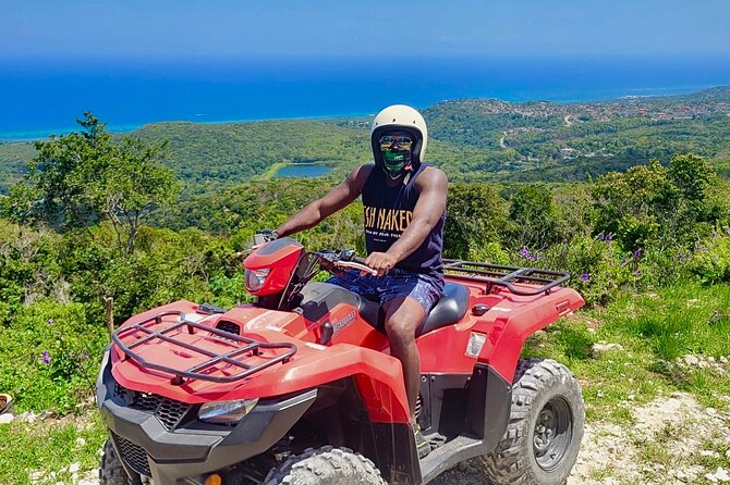 ATV , Bamboo Rafting & Horseback Riding tour from Montego bay - White River rafting for a quiet start