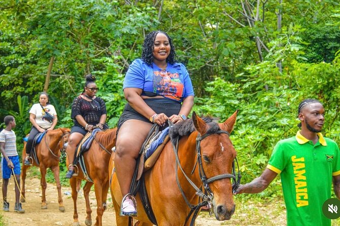 ATV, Horseback Riding and Bluehole Adventure Tour - Horseback Riding Through the Countryside