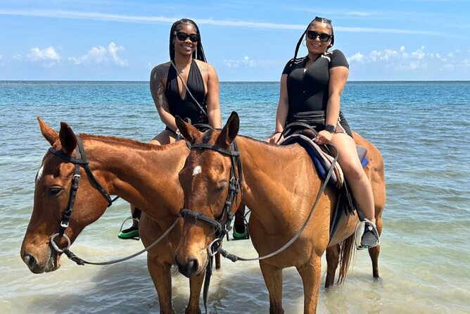 ATV & Horseback Riding combo tour Montego Bay with Pickup - Horseback riding through the grounds