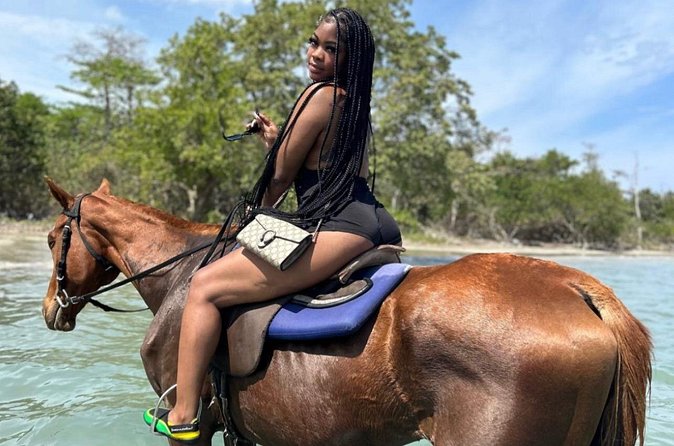 ATV & Horseback Riding combo tour Montego Bay with Pickup - The swim with the horse