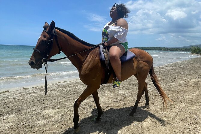 ATV, Horseback, Zipline & Dunn’s River Falls - Ultra Package - Horseback riding from forest to beach and water