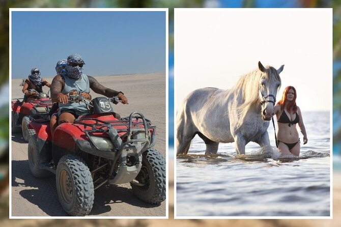 ATV Quad Bike Safari adventure Tour and Horse Riding 2 Hours - Sharm El Sheikh - Key points at a glance