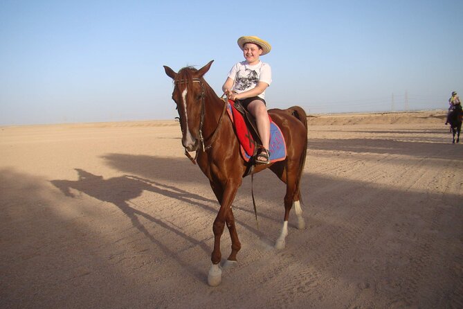 ATV Quad Bike Safari adventure Tour and Horse Riding 2 Hours - Sharm El Sheikh - A short tea break with the horses