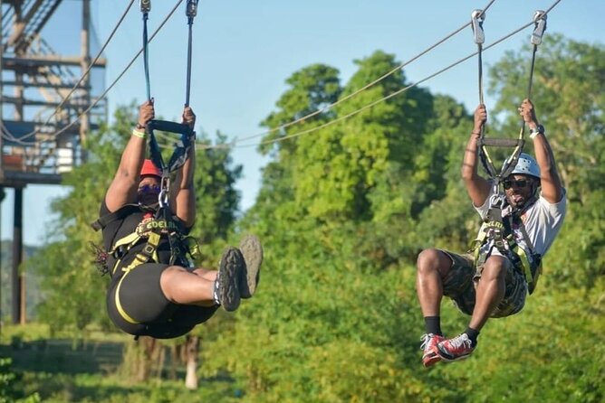 ATV Safari, Zipline Canopy and Horseback Ride Experience - Timing, pickup, and physical demands