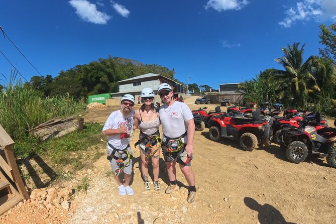 ATV/ Zipline/Horseback/Rafting /Rick's Cafe From Montego Bay - What $130 buys you