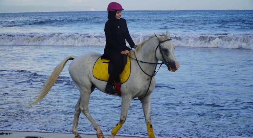 Bali: Horse Riding on the beach experience with free shuttle - Temples and plantation paths add variety