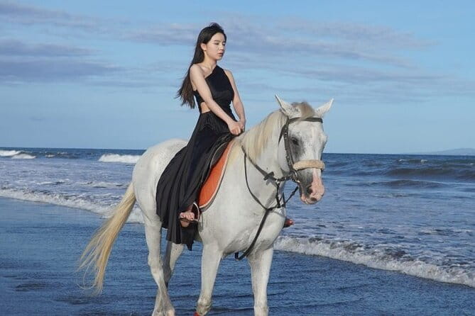 Bali Horse Riding Sanur Beach include Transport - From Denpasar countryside to Tangtu Beach