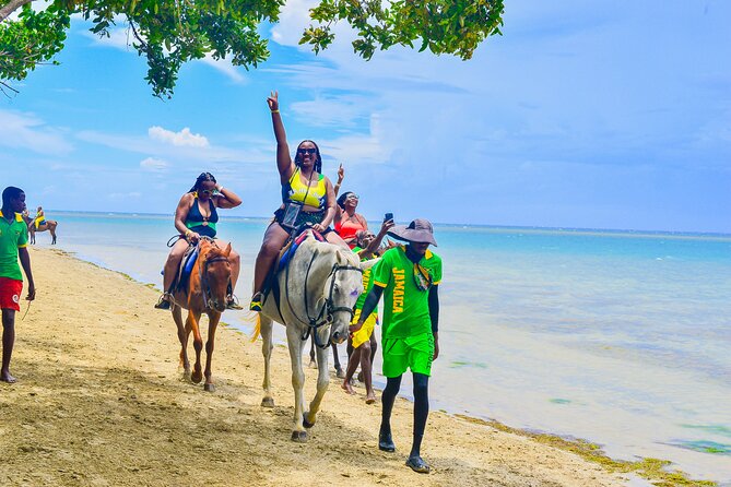 Bamboo Rafting and Horseback Riding Tour Montego Bay Jamaica - Starting on horseback for 45 minutes