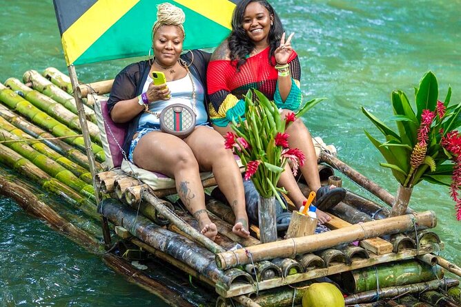 Bamboo Rafting, Dunns River , Zipline And Horseback Ride Combo - Dunn’s River Falls, a 600-foot climb with ziplining