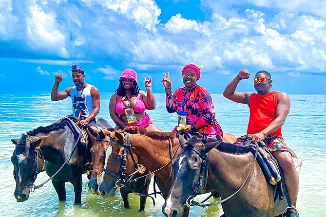 Bamboo Rafting, Dunns River , Zipline And Horseback Ride Combo - White River bamboo rafting in Ocho Rios