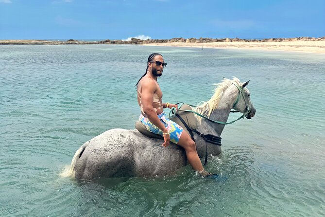 Bamboo Rafting & Horseback Ride n Swim Guided Tour In Montego Bay - Braco Stables and the horseback ride into the sea