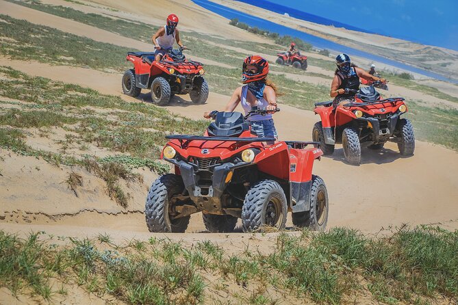 Beach ATV Adventure, Free Horseback Ride, and Sky Bike Experience - Horseback riding beside the Pacific
