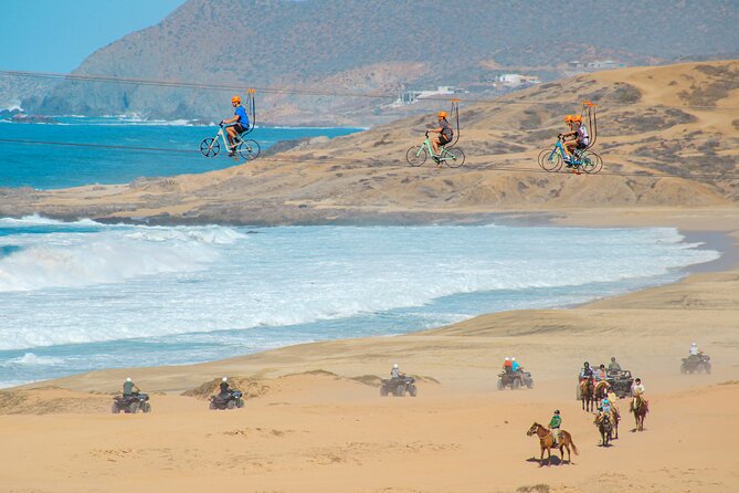 Beach ATV Adventure, Free Horseback Ride, and Sky Bike Experience - What the extra $25 really means