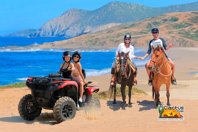 Beach ATV and Horseback Ride Combo Tour in Cabo - Two Cabo rides beside the Pacific