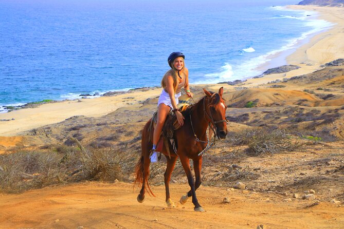 Beach ATV and Horseback Ride Combo Tour in Cabo - The 25-minute trip to Cactus Park