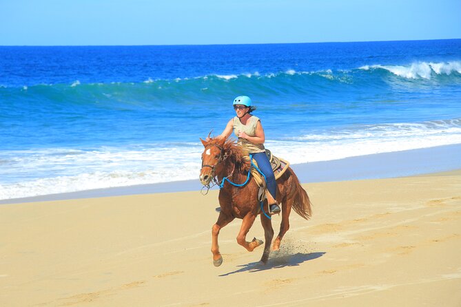 Beach ATV and Horseback Ride Combo Tour in Cabo - ATV riding on sand and beach