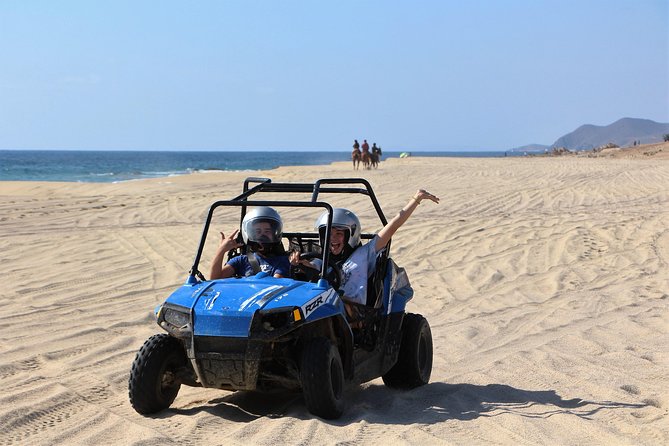 Beach CAN-AM SXS X3 and Horseback Ride in Cabo - The SXS ride: an easy start to off-road driving