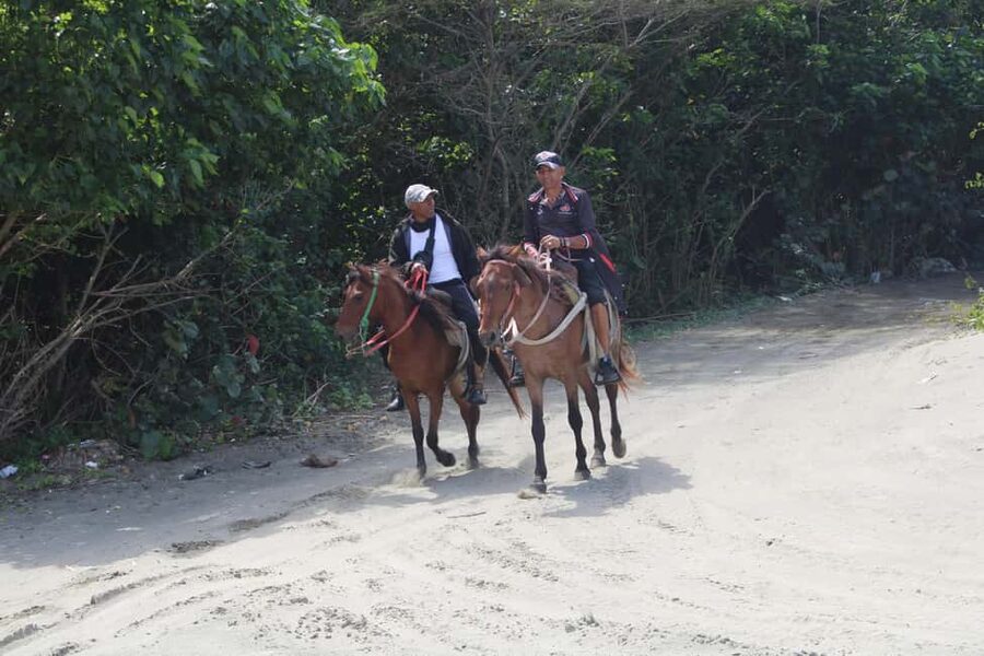 Beach horse back riding with countryside - Riding out from Puerto Plata’s cruise ports