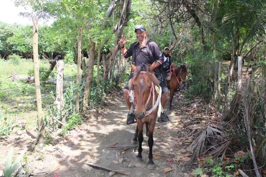 Beach horse back riding with countryside - What I like most about this excursion