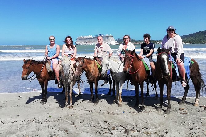 Beach Horse Ride with countryside amber cove & Taino Bay - Reaching the beach on horseback