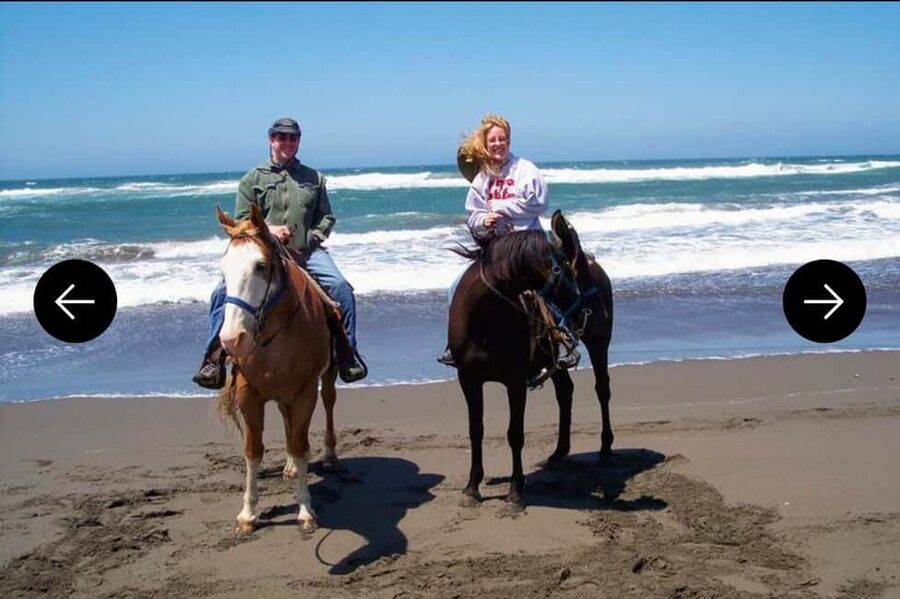 .Beach Horse Riding Turtle Release Crocodile Farm Experience - One hour on horseback beside the Pacific